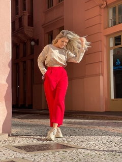 Cropped Bia - Nude - loja online