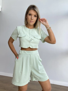 Bermuda Helena Verde na internet