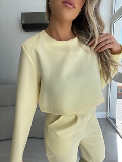 Cropped Lolla Amarelo - loja online