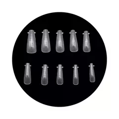 CAPSULAS PARA UÑAS ESCULPIDAS FORMA COFFIN X120PCS MELY 02680 - comprar online