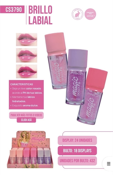 LABIAL BRILLO PINK21 CS3790