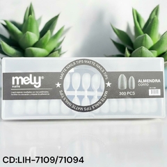 TIPS SOFT GEL MATTE ALMENDRA CORTO MELY 71094/LIH-7109 - LANLAN