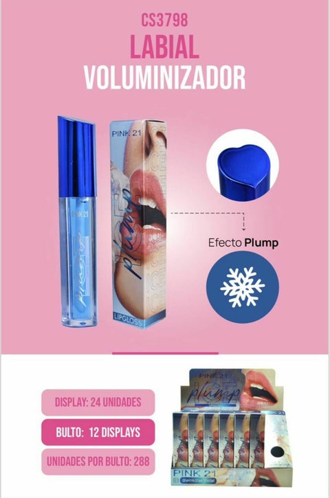 LABIAL VOLUMINIZADOR PINK21 CS3798/59808