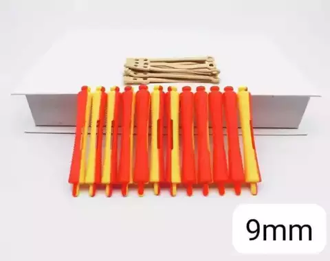 RULERO NARAJA Y AMARILLO 9MM X12 084956