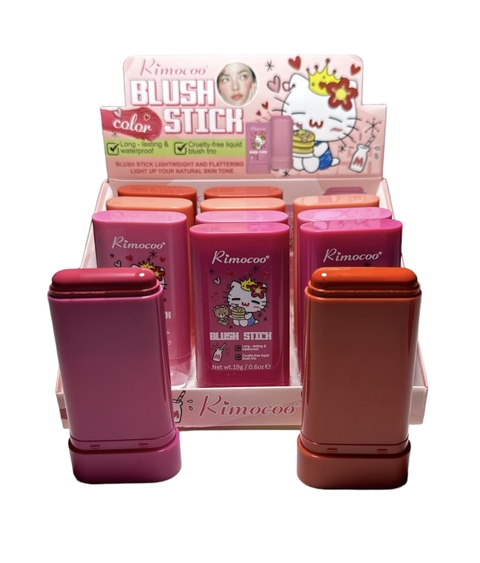 RUBOR EN BARRA RIMOCOO HELLO KITTY 23167