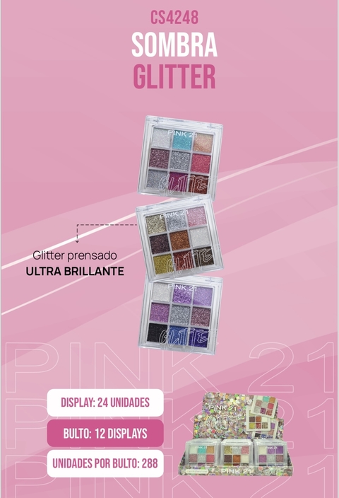GLITTER PINK21 CS4248/57194