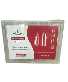 PARIS NIGHT SOFT GEL ALMENDRA 100PCS PN20254 en internet