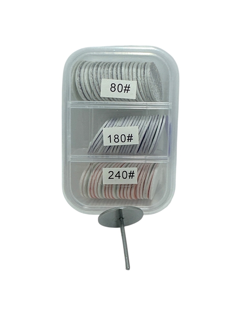 KIT LIJA GRAMAJE 80/180/240 60U 10026