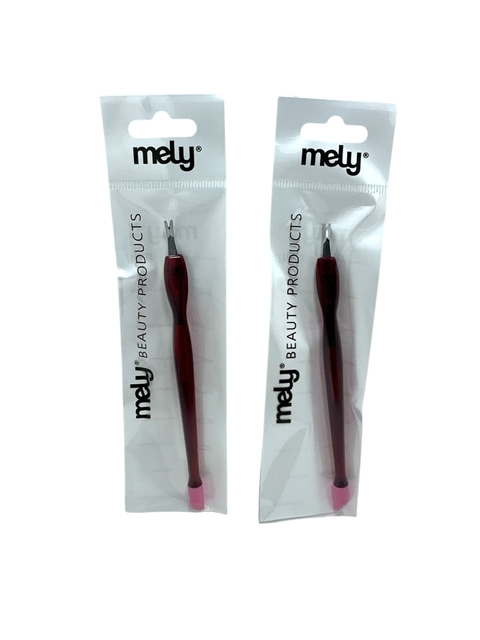 CORTA CUTICULA + REPUJADOR MELY 08439