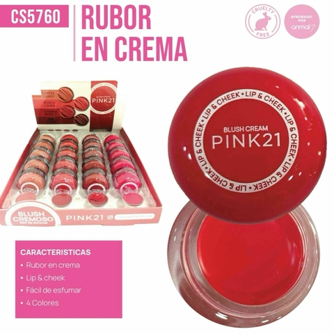 RUBOR EN CREMA PINK21 CS5760/85708