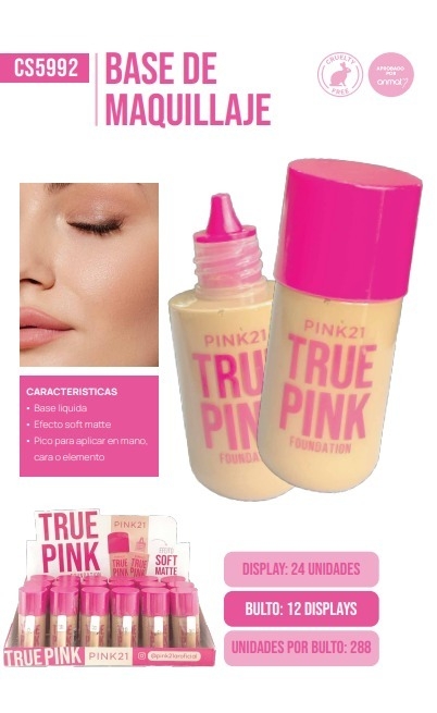 BASE TRUE PINK PINK21 CS5992/85524