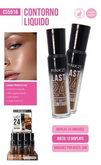 CONTORNO LAST 24 SOFT MATTE PINK21 CS5916/85586