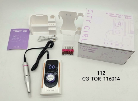 TORNO PARA UÑAS 50W CIY GIRL 112