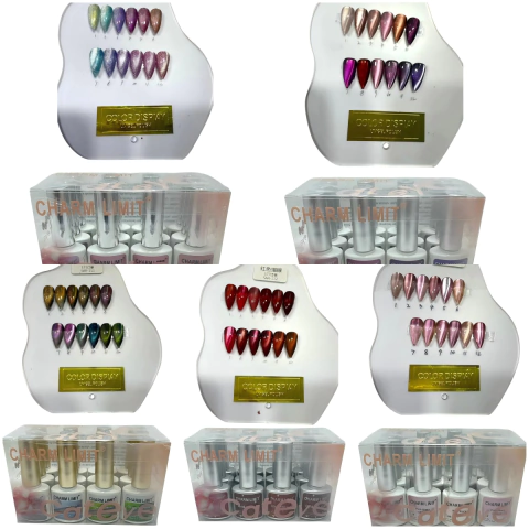 COMBO CHARM LIMIT OJO DE CATO 10CAJAS SURTIDO