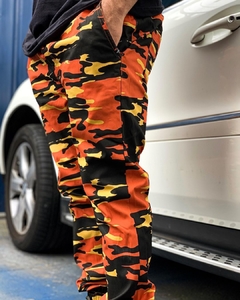 Calça de Sarja Jogger Camuflada Swarm - comprar online