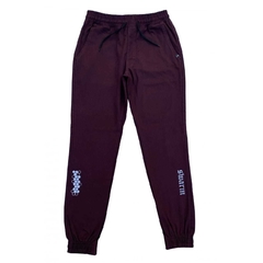 Calça Swarm Sarja Jogger vinho