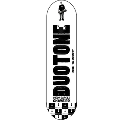 Shape Cavaleto skateboard 8.0 pro model Diego Garcez DUOTONE