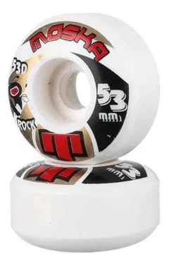 Roda Moska Rock 53mm 53D ( 103a) - Skate shop Los Santos