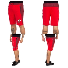 Bermuda Moletom Miami Heat c/ Nylon Lateral