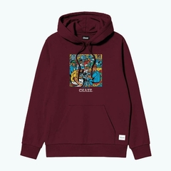 MOLETOM CHAZE - ATMOSFERA HOODIE BORDÔ