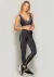 LEGGING BLOCKING CINTURA ALTA 06680 PRETO / BRANCO TAM P - RUN MORE na internet