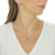 Conjunto gota de zircônia banhando em ouro 18k - comprar online