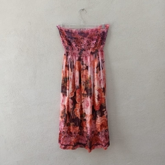 Strapless floreado- Lapis alla CH