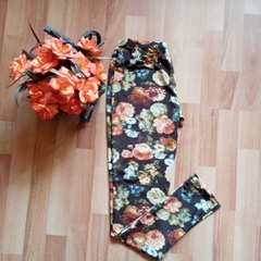 Leggins floreado- Talla CH