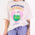 T-SHIRT OVERZISED em Algodão I Coconut na internet