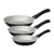 JOGO FRIGIDEIRA ALUM 3PC CARIBE PRE - ALUMINIO COM - comprar online