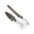 KIT FACA ESPATULA BOLO ACO INOX ACRILICO