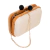 Clutch palha nude - comprar online