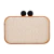 Clutch palha nude