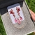 Brinco festa vermelho e rosa - comprar online