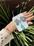 Conjunto esmeralda colombiana ponteira detalhe pérola - comprar online