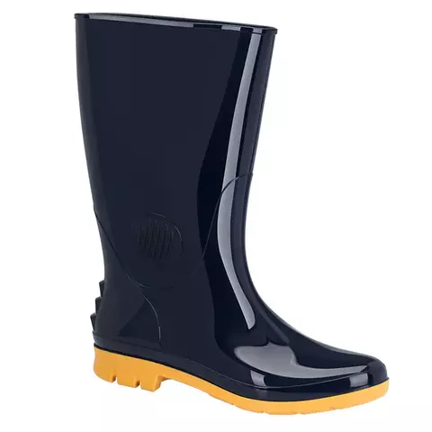 Bota Azul Com Cano Longo Sem Forro Nº 42 - Pega Forte - comprar online