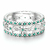 Anel de Prata Trevo Elegante - comprar online