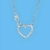 Colar de Prata Infinity Love - Império Babilônico - Prata 925!