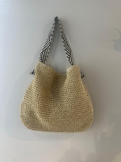 Bolsa Jeribucaçu alça listra
