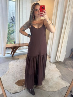 Vestido Crepe Chiffon na internet
