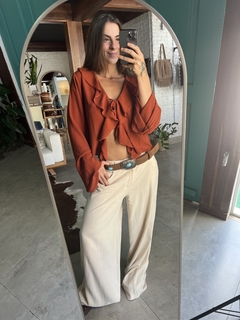 Calça Viscolinho Pantalona na internet