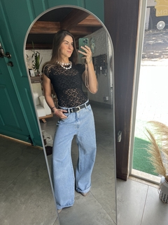 Blusa Renda Aveludada - comprar online