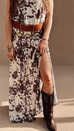 Vestido Cow Print - comprar online