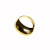 Anel grande dourado