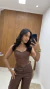 Top Corset Couro na internet