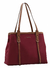 Bolsa Feminina Chenson Original Tote Tecido Microfibra cor:VINHO