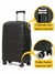 Mala Grande 23kg Polipropileno Rodas 360 Cadeado Embutido - comprar online