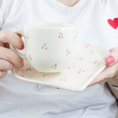 TAZA CEREZA - laformafeliz