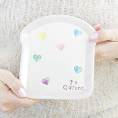 PLATO TOSTADA TE QUIERO - comprar online