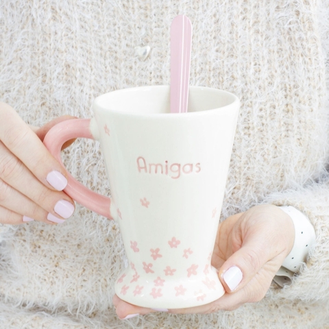 TAZA CHOCOLATERA AMIGAS - comprar online